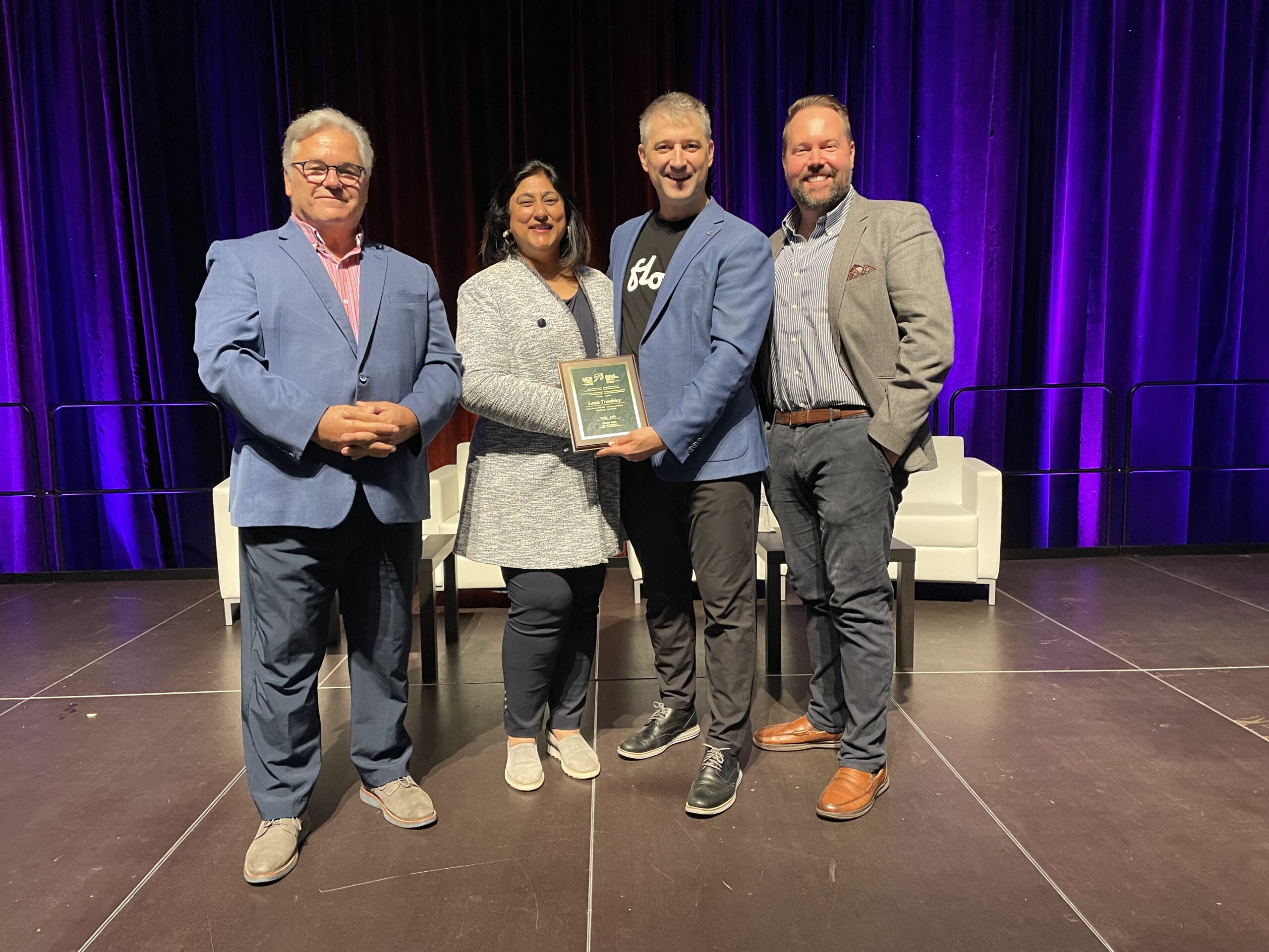FLO’s Louis Tremblay Receives Al Cormier Award for Championing Electrification  