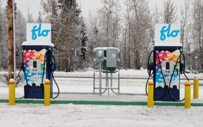 First FLO public EV chargers in Alaska are the northernmost fast chargers in North America