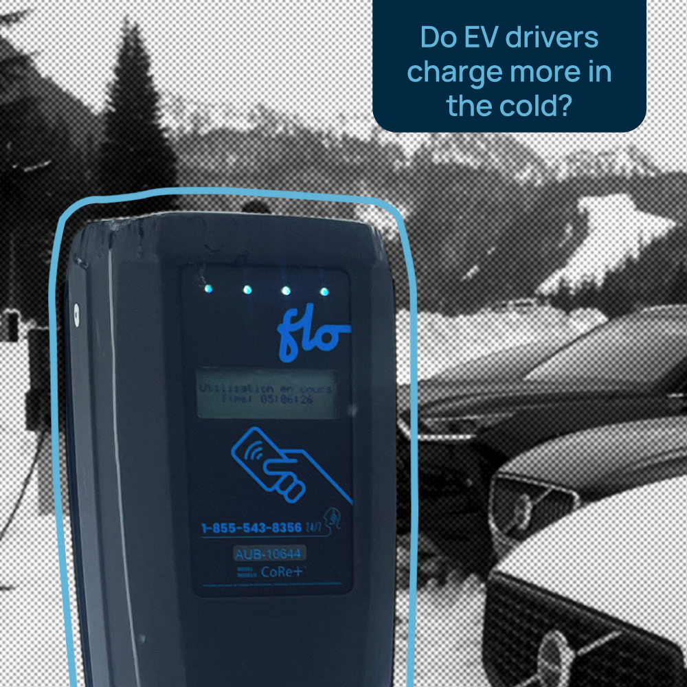 Do EV Drivers Charge More in the Cold?