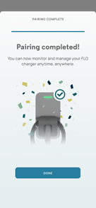 How to Connect Your FLO Home Charger 12 pairing complete